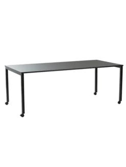 Panton Move spisebord, Black af Verner Panton