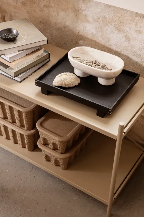 Paper Pulp Box Small, 2 stk. fra Ferm Living
