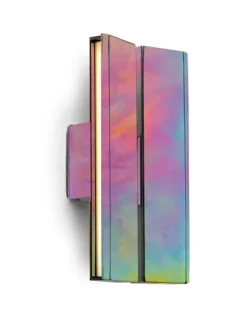 Papilio Double Væglampe, Dark Opal Chrome Limited Edition fra Anour