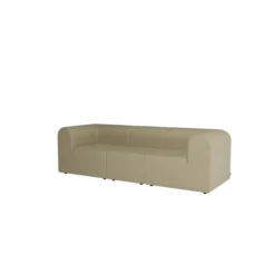 Paradigm 3-personers sofa med armlæn fra Montana