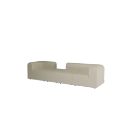 Paradigm 4-personers sofa med armlæn fra Montana