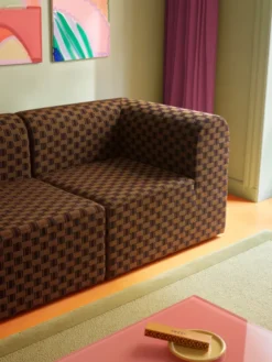 Paradigm 4-personers sofa med armlæn fra Montana