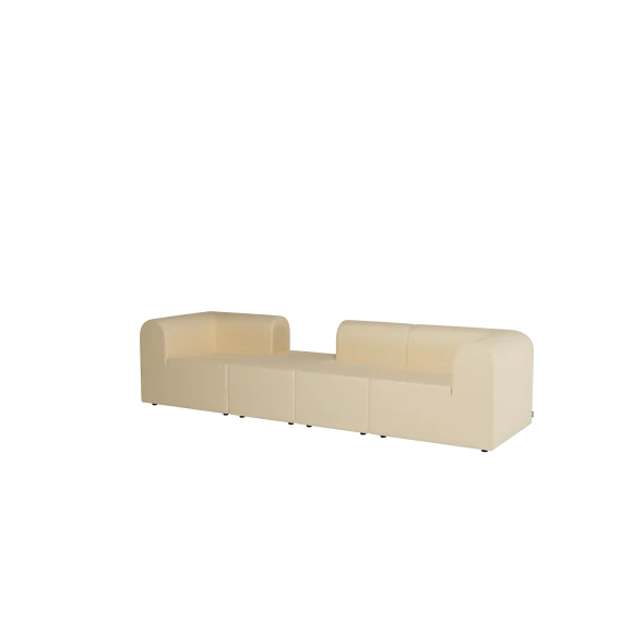 Paradigm 4-personers sofa med armlæn fra Montana