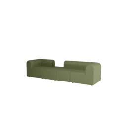 Paradigm 4-personers sofa med armlæn fra Montana