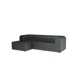 Paradigm 3-personers sofa med pouf venstre fra Montana