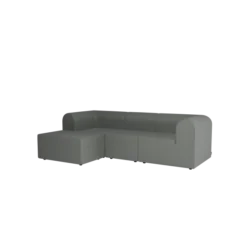 Paradigm 3-personers sofa med pouf venstre fra Montana