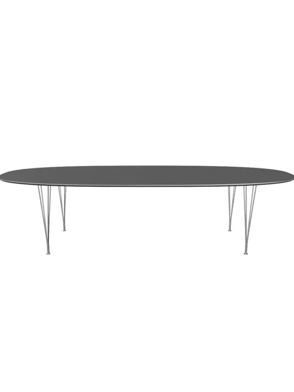 Piet Hein B617 Superellipse spisebord, 300 x 130 cm fra Fritz Hansen