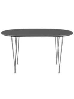 Piet Hein B611 Superellipse spisebord, 135 x 90 cm fra Fritz Hansen
