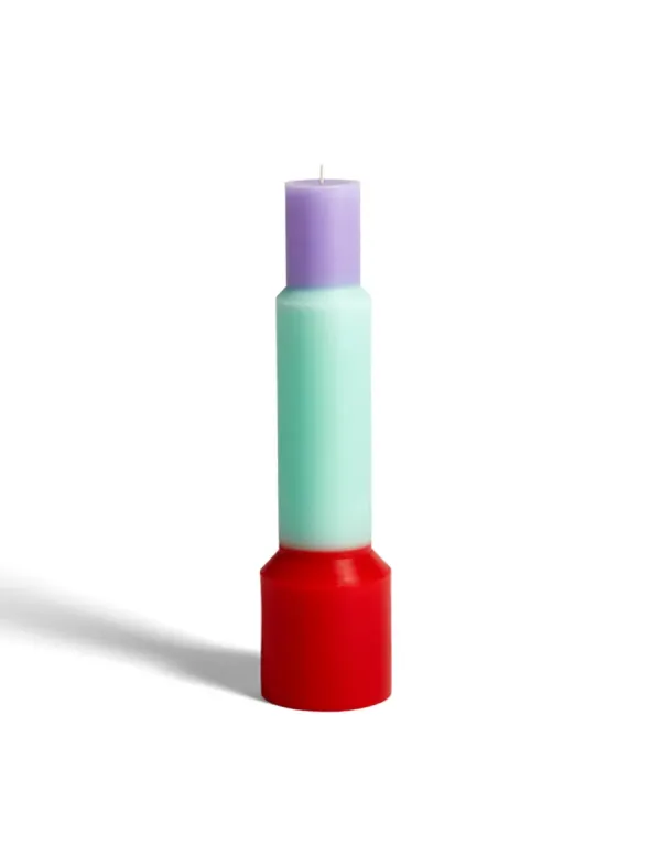 Pillar lys, XL red fra Hay