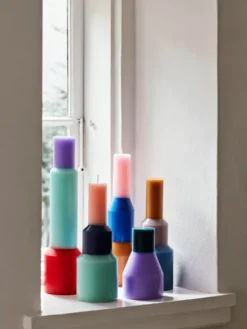Pillar lys, XL red fra Hay