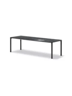 Piloti Bord, sort marquina fra Fredericia Furniture