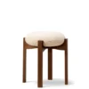 Pioneer Stool, smoked oak/zero 0001 fra Fredericia Furniture