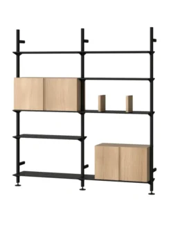 Pira G2 Floor-to-Wall Shelving Bundle D fra String