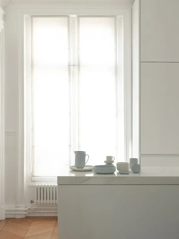 Pisu 17 Espresso Cup, vanilla white fra Louise Roe