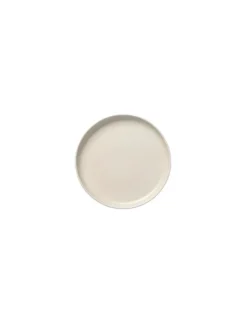 Pisu 09 Plate 2 pcs, vanilla white fra Louise Roe
