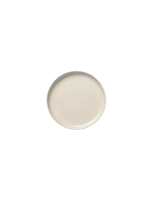 Pisu 09 Plate 2 pcs, vanilla white fra Louise Roe