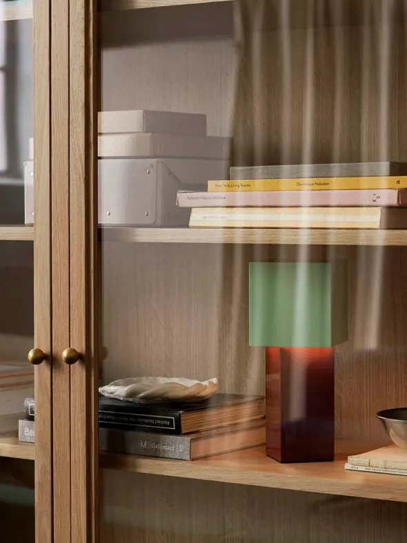 Pivot Portable Lamp, rusty mint fra &Tradition