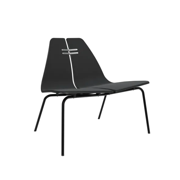 PK23 forsidepolstret, Black af Poul Kjærholm