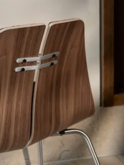 PK23 forsidepolstret, Walnut af Poul Kjærholm