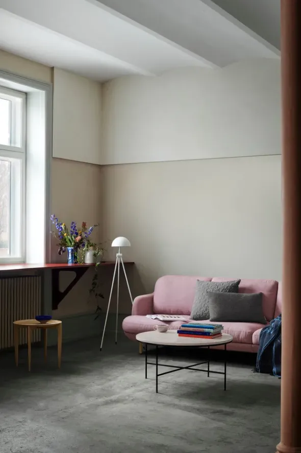Planner Sofabord Ø80 fra Fritz Hansen