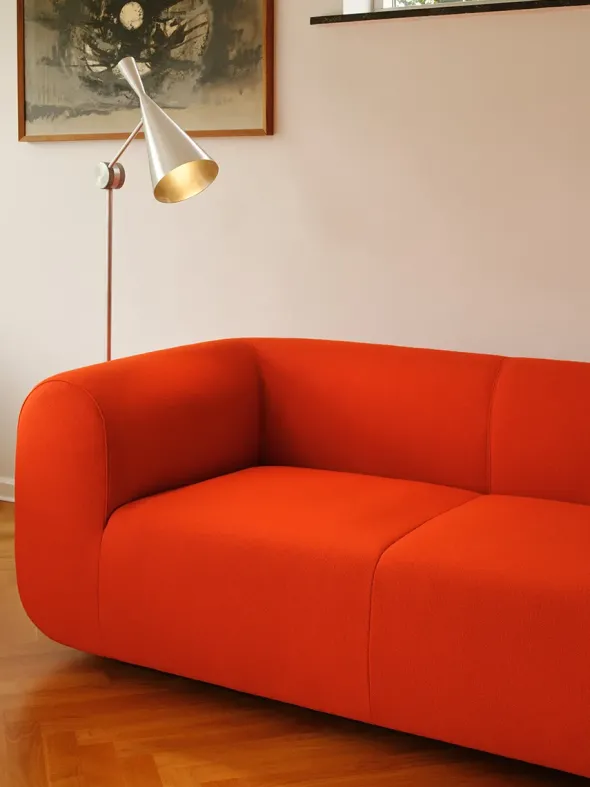 Plump 2,5 pers. Sofa, elle 0200 fra Tom Dixon
