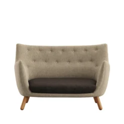 Poet sofa, eg olie af Finn Juhl