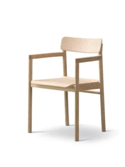 Post Spisebordsstol, eg lys olie fra Fredericia Furniture