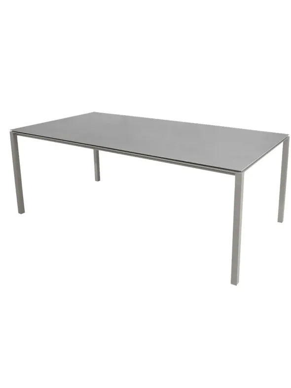 Pure Bord, 200x100 cm fra Cane-line
