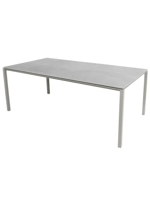 Pure Bord, 200x100 cm fra Cane-line