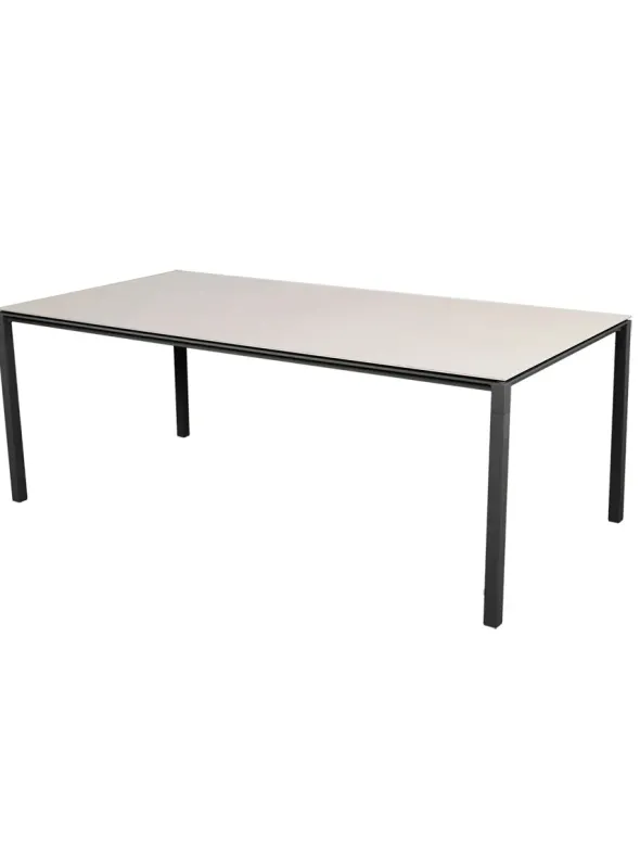 Pure Bord, 200x100 cm fra Cane-line