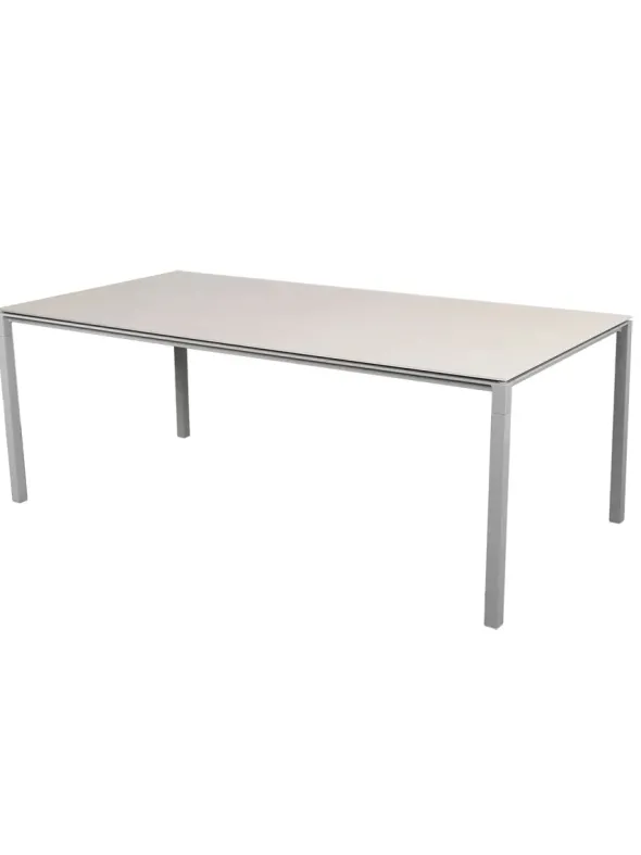 Pure Bord, 200x100 cm fra Cane-line