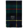 Queen blanket - Scottish green tartan fra Magniberg