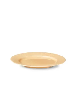 Rhombe tallerken, sand Ø27 cm fra Lyngby Porcelæn