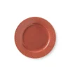 Rhombe tallerken, terracotta Ø23 cm fra Lyngby Porcelæn