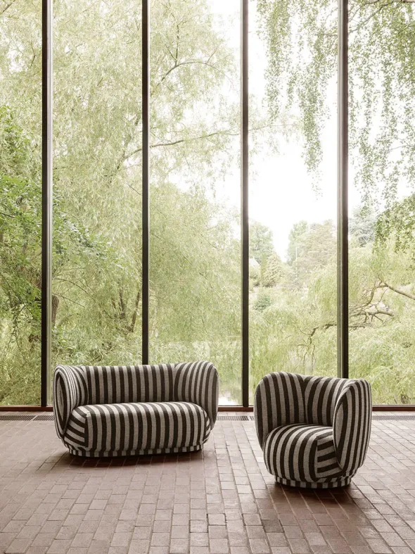 Rico Lounge Chair Louisiana fra Ferm Living