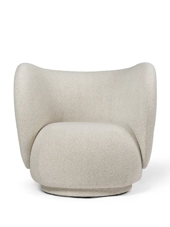 Rico Lounge Chair, soft bouclé fra Ferm Living