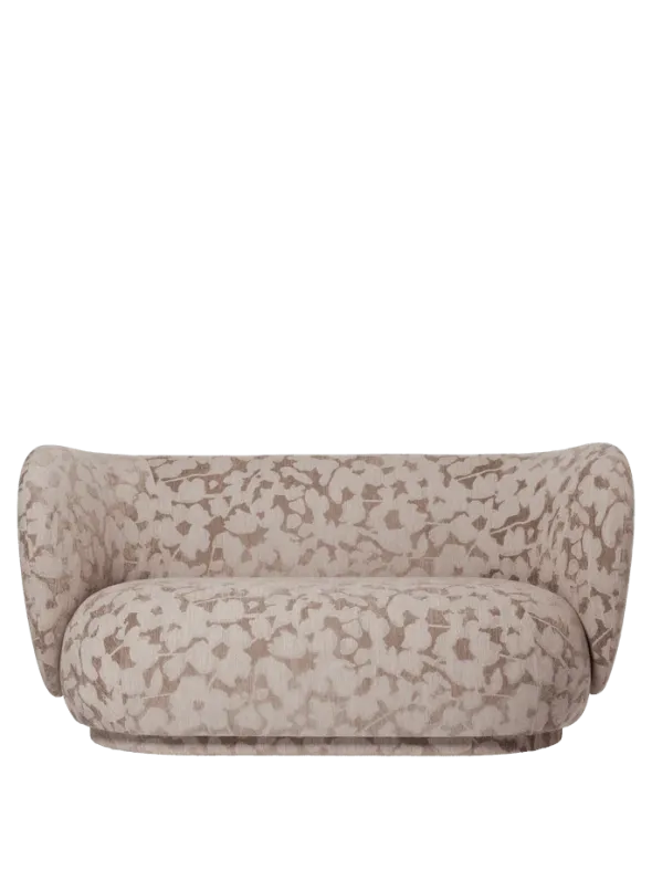 Rico Sofa 2-seater Cilla Taupe fra Ferm Living
