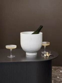 Ripple champagneglas fra Ferm Living