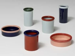 ROD krukke, terracotta/light blue fra Nine
