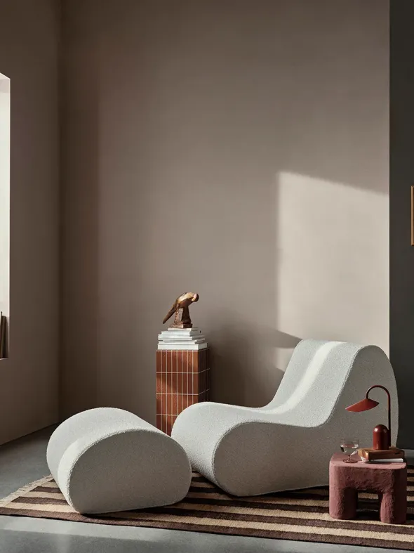 Rouli Pouf fra Ferm Living