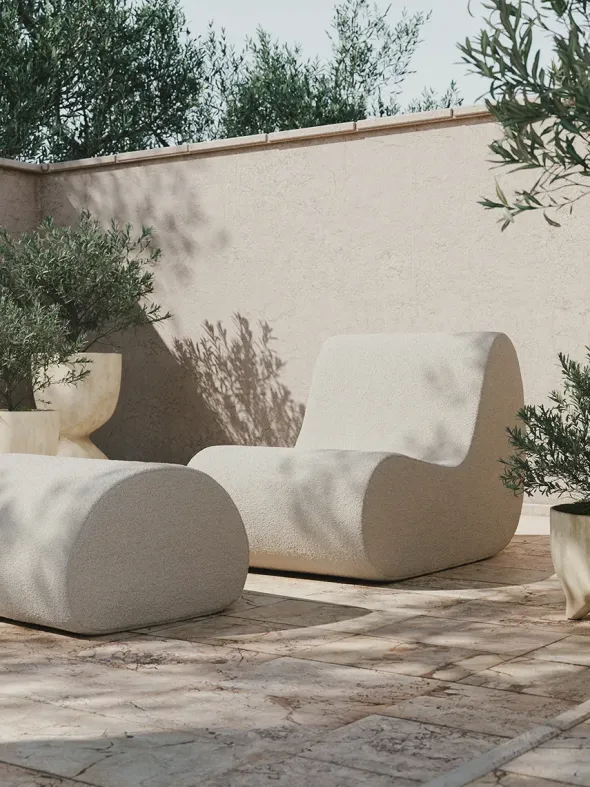 Rouli Pouf fra Ferm Living