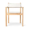 Ryghynde til AH502 Outdoor Spisebordsstol fra Carl Hansen & Søn