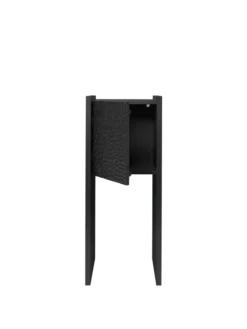 Scarni Pedestal Cabinet, Dark Stained Ash fra Ferm Living