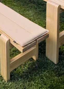 Sædehynde til Weekday bench 190 cm, Beige fra Hay
