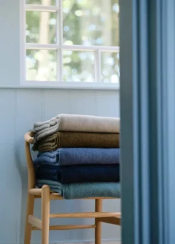 Season Plaid, caramel fra Silkeborg Uldspinderi