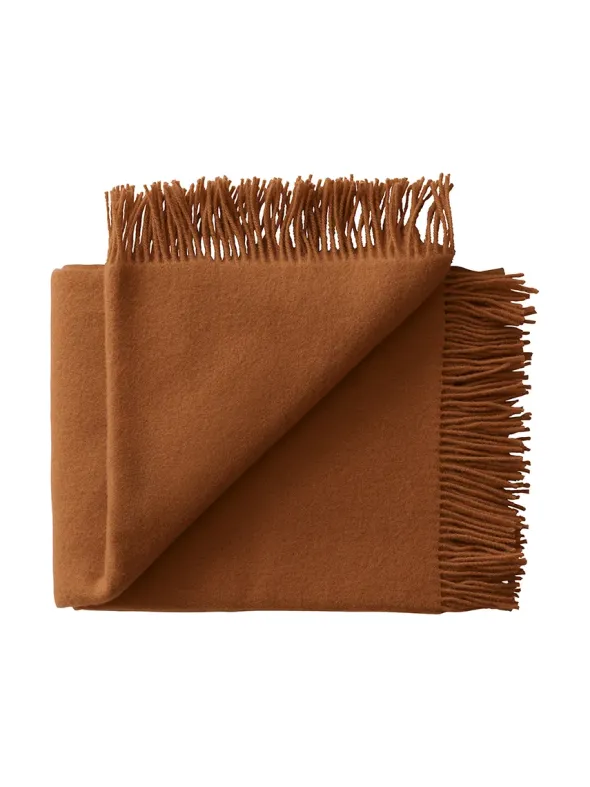 Season Plaid, cinnamon fra Silkeborg Uldspinderi