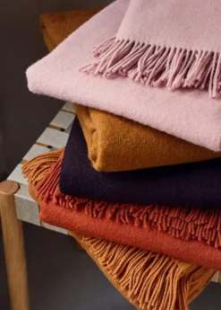 Season Plaid, cinnamon fra Silkeborg Uldspinderi