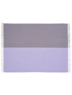 Secret Plaid, clay/lilac fra Silkeborg Uldspinderi