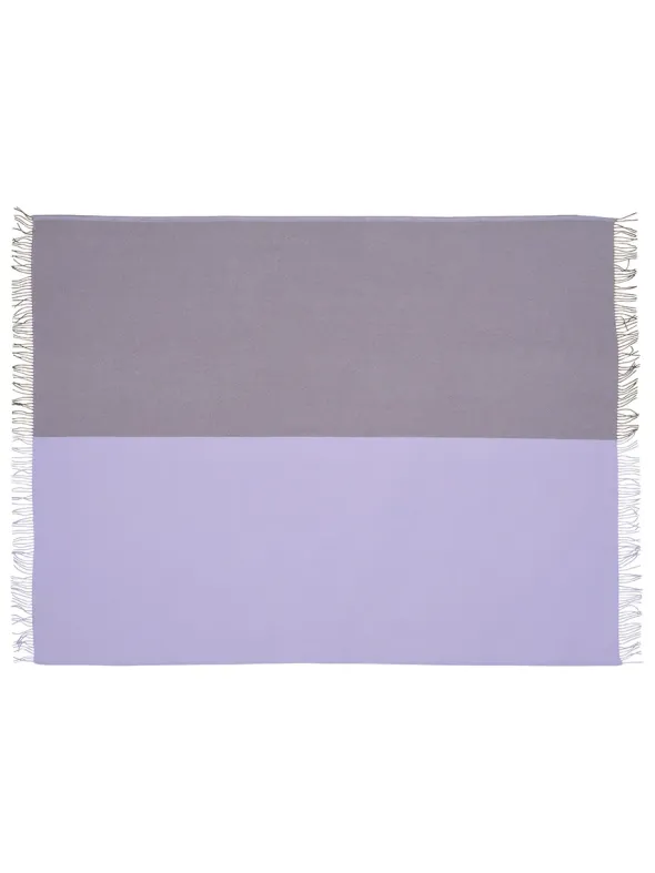 Secret Plaid, clay/lilac fra Silkeborg Uldspinderi