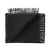 Secret Plaid, granite/black fra Silkeborg Uldspinderi